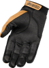 ICON Superduty3™ Gloves - Tan, Small - Motorcycle and Street Riding Gloves