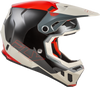 Fly Racing Formula CC Glide Helmet Black/Red/Grey XS - Lightweight Impact-Resistant Motorcycle Helmet