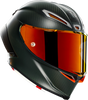 AGV Pista GP RR Electrum Helmet 2XL by AGV with Titanium Ventilation System and Carbon Fiber Shell