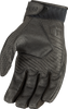 ICON Overlord3™ Gloves in Black, Size Medium - Part Number 3301-4791