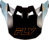 FLY Racing Formula CC Glide Visor Purple, Stone, Black, and Yellow for Formula Helmets