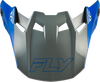 FLY Racing Formula CC Glide Visor Blue/Light Grey/Grey Medium/Large - Part 73-4354VM