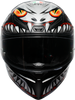 AGV K1 S Lyzard Matte Black/Gray/Red Motorcycle Helmet - Small