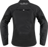 ICON Women’s Mesh AF Jacket – Black, Part Number 2822-1485