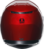 AGV K3 Helmet - Competizione Red, Small - Versatile Full-Face Motorcycle Helmet with Built-In Sun Visor and Pinlock Lens