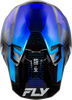 Fly Racing Youth Formula S Carbon Protocol Helmet Black Carbon and Blue - Part 73-4466YL