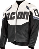 ICON Contra3™ Jacket White/Black Size Small with D3O® Impact Protectors