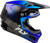 Fly Racing Formula S Carbon Protocol Helmet Black/Blue, Part Number 73-4466M