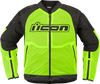 ICON Overlord3 Mesh™ Jacket Hi-Viz Yellow 2XL - Optimal Hot Weather Riding Protection