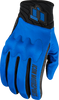 ICON Anthem3™ Gloves - Blue, Small - Reinforced Palm with D3O® Knuckle Protector