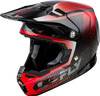 Fly Racing Formula S Carbon Protocol Helmet Black Carbon/Red Small with Advanced Impact and Safety Features