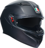 AGV K3 Matte Black Full-Face Motorcycle Helmet - XS (Part #2118381004004XS)