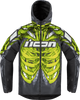 ICON Airform Manik'r™ Jacket - Green, Medium - 420D Polyester with D3O® Impact Protectors