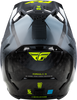 Fly Racing Formula S Carbon Protocol Helmet Black and Grey, Size XS