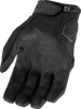 ICON Automag3™ CE Gloves Black Large - Durable and Comfortable Motorcycle Gloves with Reinforced Palm and D3O® Knuckle Padding