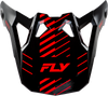 Fly Racing Formula CP Slice Visor Grey/Red/Black M 2x