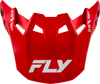 Fly Racing Formula CC Objective Visor Red/White Yellow Small