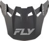 Fly Racing Formula CC Objective Visor Matte Black/Grey Medium/Large
