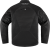 ICON Mesh AF™ Jacket Black - Small by ICON, Part Number 2820-5938