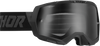 THOR Regiment Goggle Black/Gray with Smoke Lens (Part No. 2601-2797)