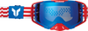 THOR Activate Goggle Patriot - Red/White/Blue with Blue Mirror Lens (Part No. 2601-3700)