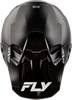 Fly Racing Formula CC Objective Helmet Black/White Small - Lightweight Impact Protection with Advanced Safety Features