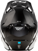Fly Racing Formula CC Objective Helmet Black/White Small - Lightweight Impact Protection with Advanced Safety Features