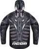 ICON Airform Manik'r™ Black Motorcycle Jacket - Large (Part #28206670)