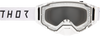 THOR Ascend LTD Goggle Synth White with Clear Lens – Part No. 2601-4019