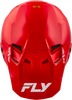Fly Racing Youth Formula CC Objective Helmet Red/White YL - Lightweight, Impact-Resistant Youth Motocross Helmet