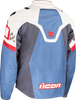 ICON Contra3™ Hero Jacket - Blue - Large (Part No. 2820-7058)