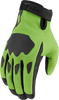ICON Hooligan™ CE Gloves - Green Large - Model 3301-4368
