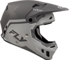 Fly Racing Formula CC Objective Helmet Matte Black/Grey XL - Lightweight Impact-Resistant Motorcycle Helmet