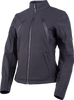 ICON Women's Merc3™ Black Motorcycle Jacket with Impact Protectors - Large (Part 2822-1913)