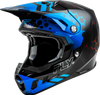 FLY RACING Formula CC Tektonic Helmet Black/Blue/Red – Lightweight Impact-Resistant Motorcycle Helmet