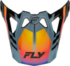 Fly Racing Formula CP Krypton Visor Grey/Black/Electric Fade Medium - Model 73-0047
