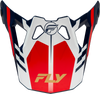 Fly Racing Formula CP Krypton Visor Red, White & Navy for Youth Small