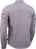 ICON Merc3™ Gray Motorcycle Jacket - XL with D3O® Impact Protectors and Ventilation System