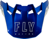 Fly Racing Formula CCN Visor in Metallic Blue and Light Grey