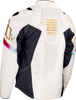 ICON Contra3™ Rizz Rizz Jacket for Men - White, Large | Part No. 2810-4302