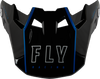 Fly Racing Formula Carbon Tracer Visor Blue/Black XL/2X