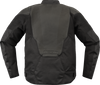 ICON Overlord3™ Leather Motorcycle Jacket - Black, Small (Part #2810-4112)
