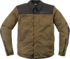 ICON Upstate Mesh CE™ Jacket in Green - 2XL by ICON, Part Number 2820-6233