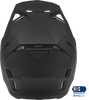 Fly Racing Formula CP Solid Helmet Matte Black Small - DOT & ECE Approved Motorcycle Helmet with Impact Absorption Features