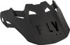Fly Racing Formula Carbon Solid Helmet Visor Matte Black for Youth Small - Part 73-4728S