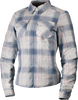 ICON Women's Fallblock Flannel™ Jacket Gray (Part Number 2822-1904)
