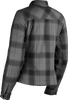ICON Women's Fallblock Flannel™ Jacket - Black (Part No. 2822-1899)