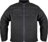 ICON Mototanker™ Jacket in Black – Part Number 2820-6958, Men's Large Motorcycle Work Jacket with Impact Protection and Removable Liner