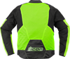 ICON Overlord3 Mesh™ Jacket Hi-Viz Yellow 3XL - Breathable Motorcycle Riding Gear