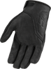 ICON PDX3™ Gloves Black XL - Waterproof and Breathable Riding Gloves